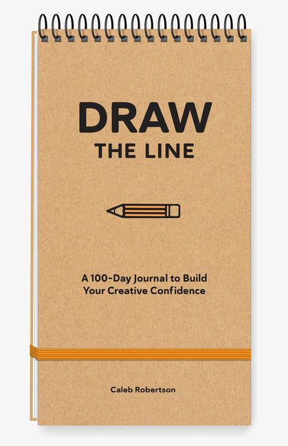 Book cover for Draw the Line: A 100-Day Journal to Build Your Creative Confidence