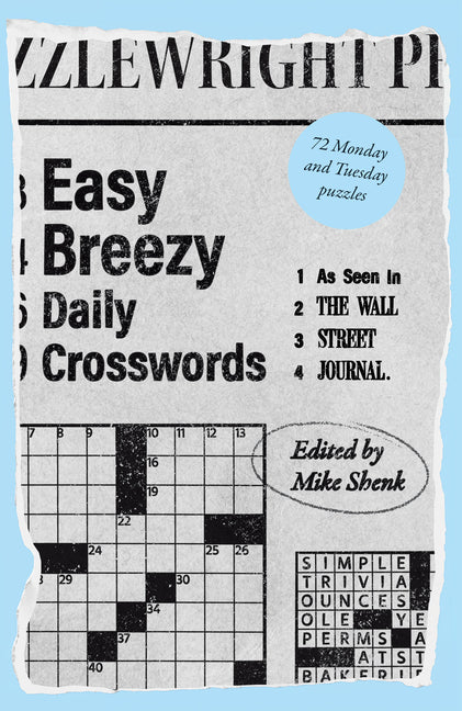 Book cover for Easy Breezy Daily Crosswords: As Seen in the Wall Street Journal
