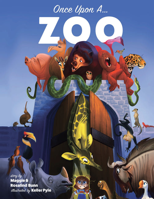 Book cover for Once Upon a Zoo