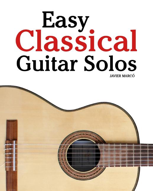Book cover for Easy Classical Guitar Solos