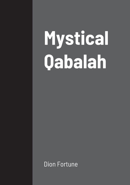 Book cover for Mystical Qabalah