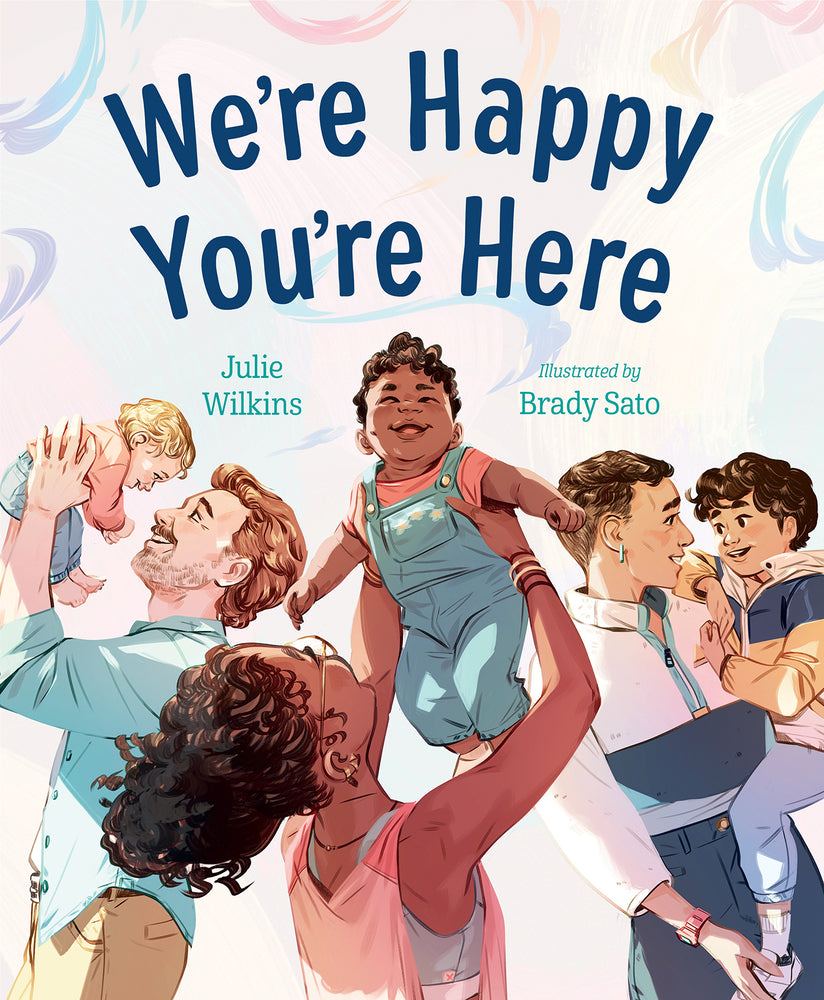 Book cover for We're Happy You're Here
