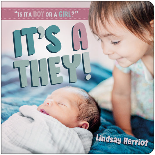 Book cover for It's a They!