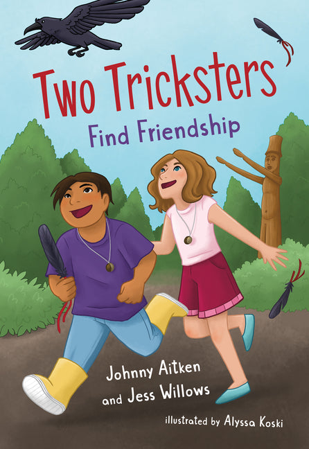 Book cover for Two Tricksters Find Friendship