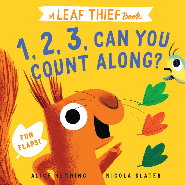 Book cover for Leaf Thief: 1, 2, 3, Can You Count Along?