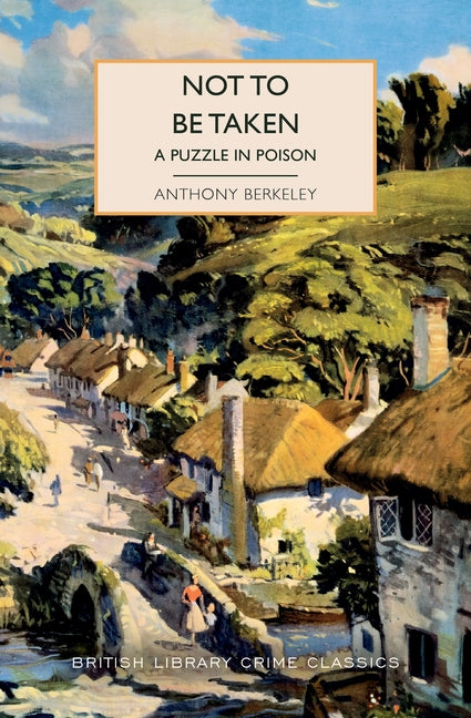 Book cover for Not to Be Taken: A Puzzle in Poison