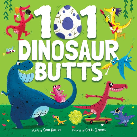 Book cover for 101 Dinosaur Butts