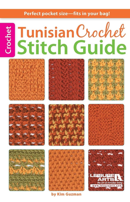 Book cover for Tunisian Crochet Stitch Guide