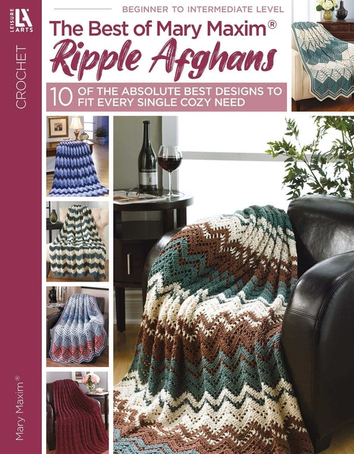 Book cover for Ripple Afghans -- The Best of Mary Maxim