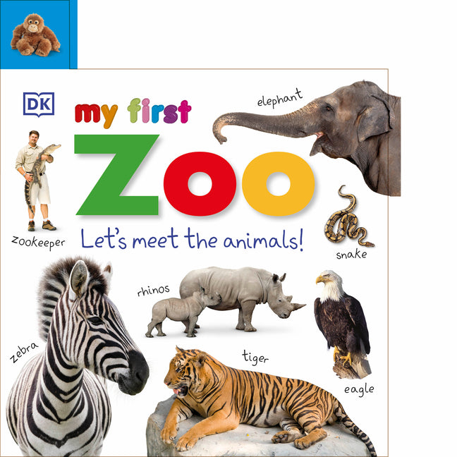 Book cover for My First Zoo: Let's Meet the Animals!