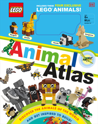 Book cover for Lego Animal Atlas: Discover the Animals of the World [With Toy]