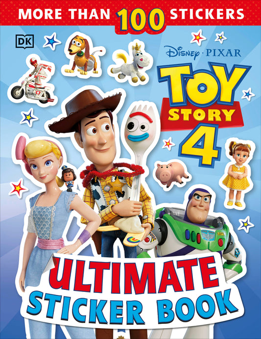 Book cover for Ultimate Sticker Book: Disney Pixar Toy Story 4
