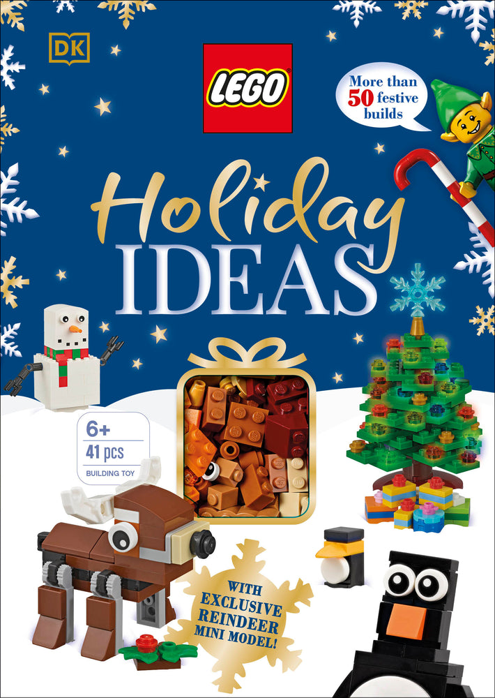 Book cover for Lego Holiday Ideas: With Exclusive Reindeer Mini Model [With Toy]