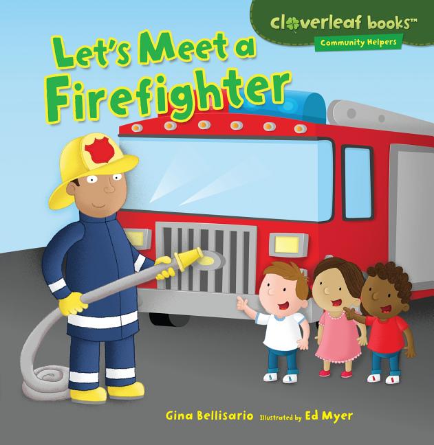 Book cover for Let's Meet a Firefighter