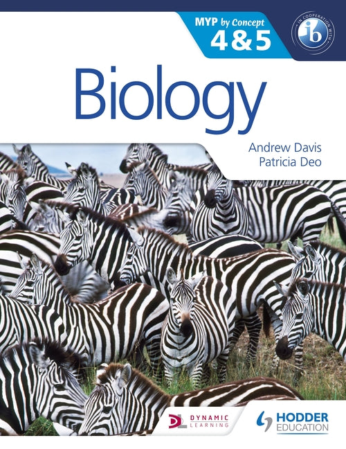 Book cover for Biology for the IB MYP 4 & 5: Hodder Education Group