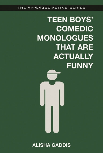 Book cover for Teen Boys' Comedic Monologues That Are Actually Funny