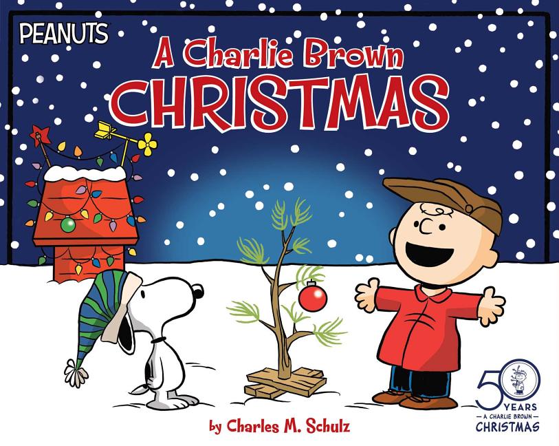 Book cover for Charlie Brown Christmas