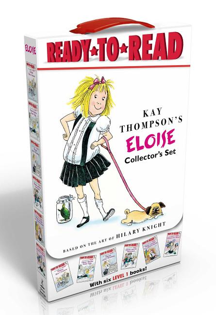 Book cover for Eloise Collector's Set (Boxed Set): Eloise Breaks Some Eggs; Eloise Has a Lesson; Eloise at the Wedding; Eloise and the Very Secret Room; Eloise and t