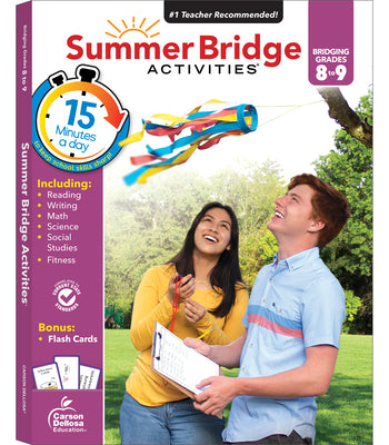 Book cover for Summer Bridge Activities, Grades 8 - 9: Volume 10