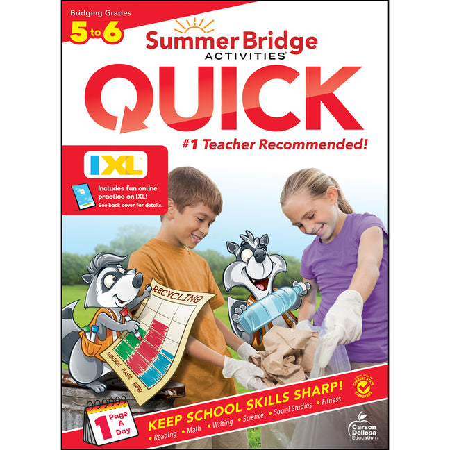Book cover for Summer Bridge Activities(r) Quick