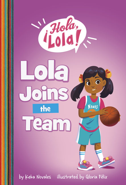 Book cover for Lola Joins the Team