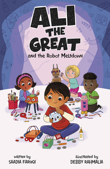 Book cover for Ali the Great and the Robot Meltdown