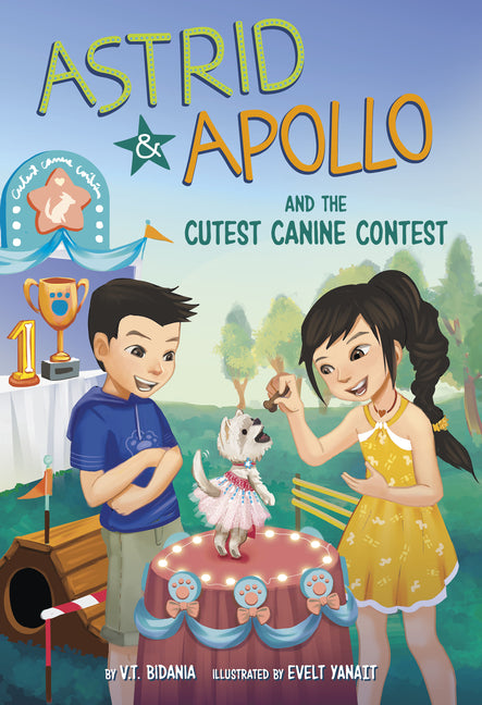 Book cover for Astrid and Apollo and the Cutest Canine Contest