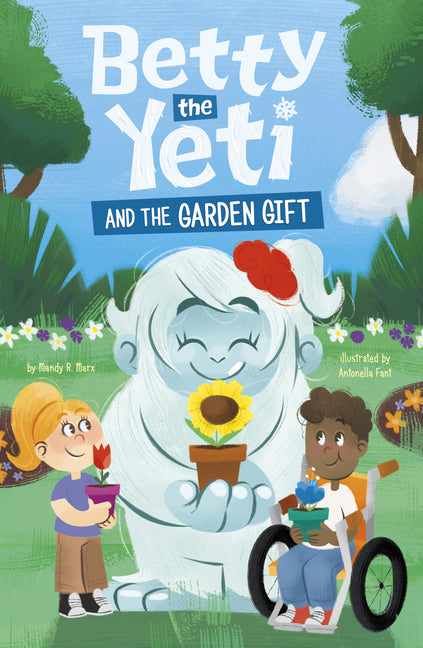 Book cover for Betty the Yeti and the Garden Gift