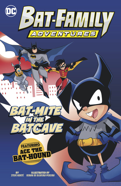 Book cover for Bat-Mite in the Batcave: Featuring Ace the Bat-Hound!