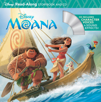 Book cover for Moana Readalong Storybook & CD
