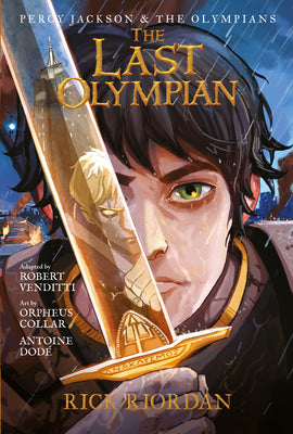 Book cover for The Percy Jackson and the Olympians: Last Olympian: The Graphic Novel