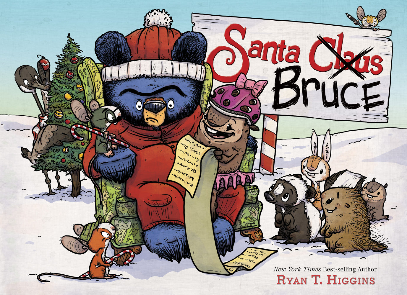 Book cover for Santa Bruce-A Mother Bruce Book