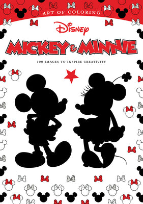 Book cover for Art of Coloring: Mickey & Minnie: 100 Images to Inspire Creativity