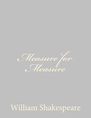 Book cover for Measure for Measure