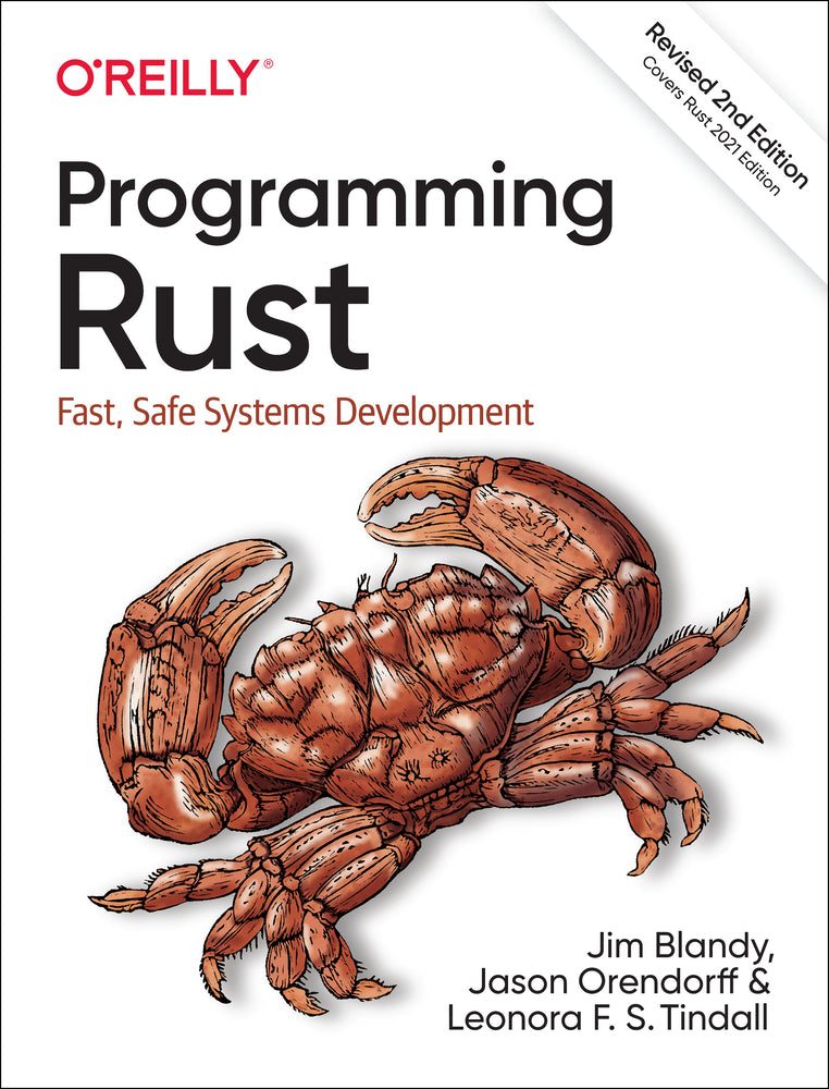 Book cover for Programming Rust: Fast, Safe Systems Development