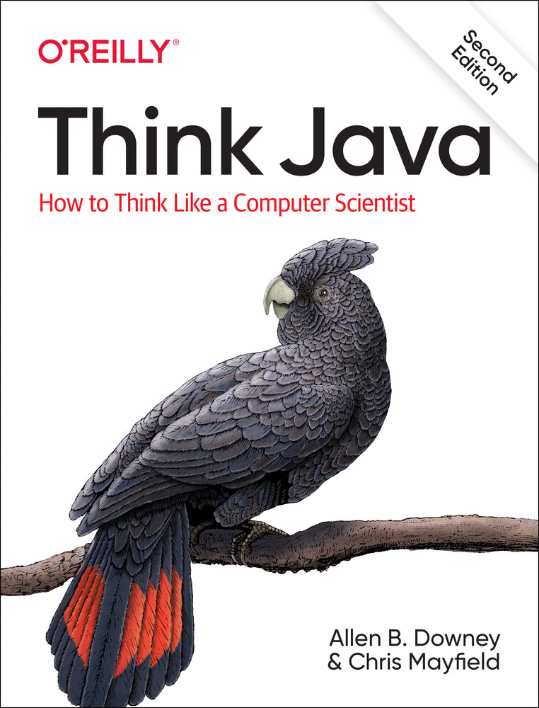 Book cover for Think Java: How to Think Like a Computer Scientist