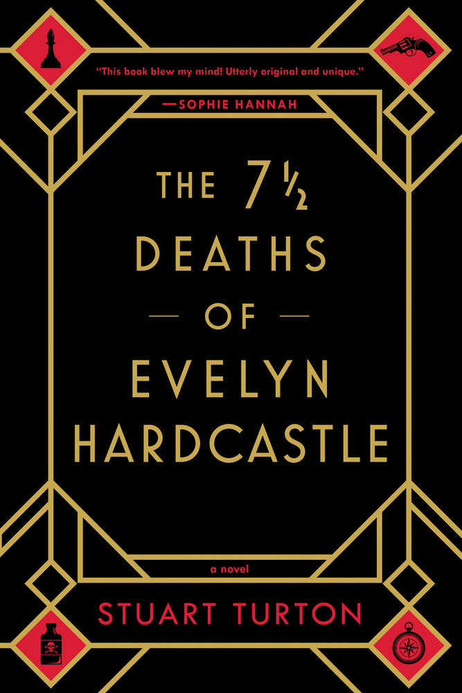 Book cover for The 7 1/2 Deaths of Evelyn Hardcastle