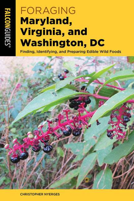 Book cover for Foraging Maryland, Virginia, and Washington, DC