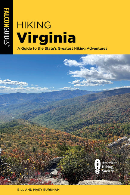 Book cover for Hiking Virginia
