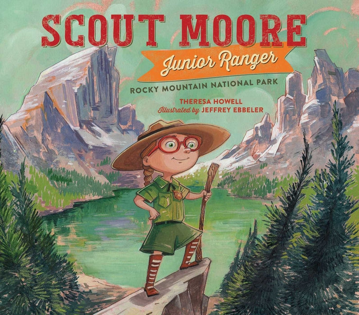 Book cover for Scout Moore, Junior Ranger: Rocky Mountain National Park