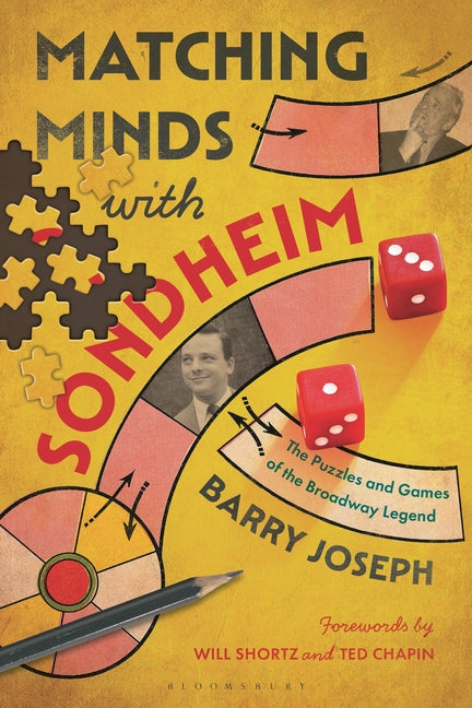 Book cover for Matching Minds with Sondheim: The Puzzles and Games of the Broadway Legend