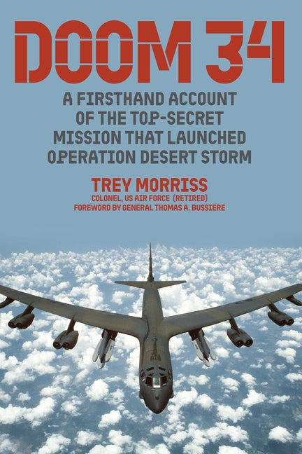 Book cover for Doom 34: A Firsthand Account of the Top-Secret Mission that Launched Operation Desert Storm