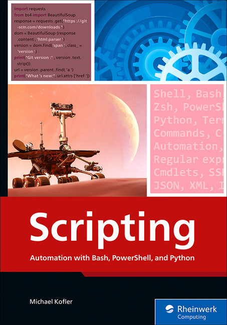 Book cover for Scripting: Automation with Bash, Powershell, and Python