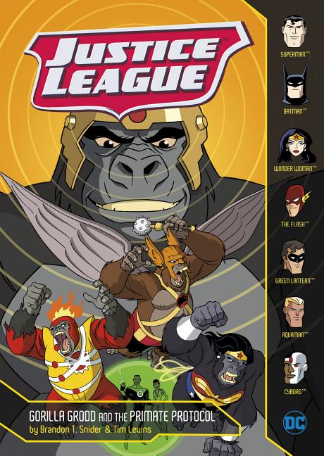 Book cover for Gorilla Grodd and the Primate Protocol