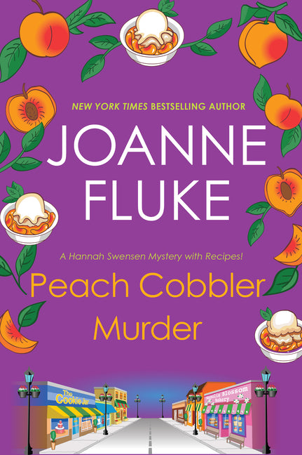 Book cover for Peach Cobbler Murder