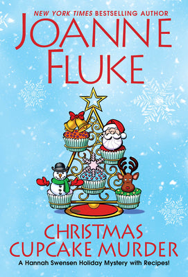 Book cover for Christmas Cupcake Murder: A Festive & Delicious Christmas Cozy Mystery