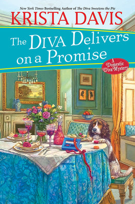 Book cover for The Diva Delivers on a Promise: A Deliciously Plotted Foodie Cozy Mystery