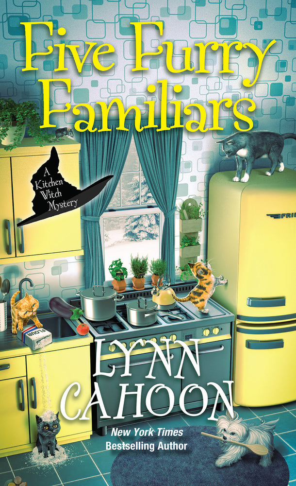 Book cover for Five Furry Familiars