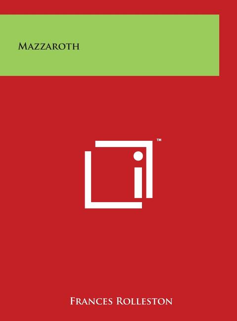 Book cover for Mazzaroth