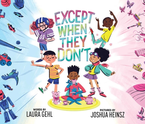 Book cover for Except When They Don't